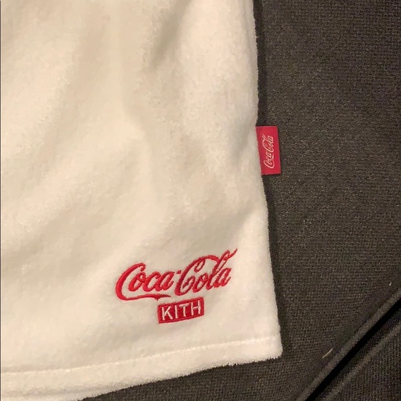 Brand new Coca Cola terry cloth short pants - Picture 2 of 3